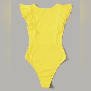 SHIEN Ruffled Bodysuit